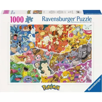 Palapeli Ravensburger Colour puzzle 1000 osaa (12000832) — sarjakuvat, 700 mm leveys, suositeltu ikä 14+