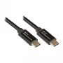 Good Connections USB2.0 -lataus-/datakaapeli (100W) USB-C 0,5 m