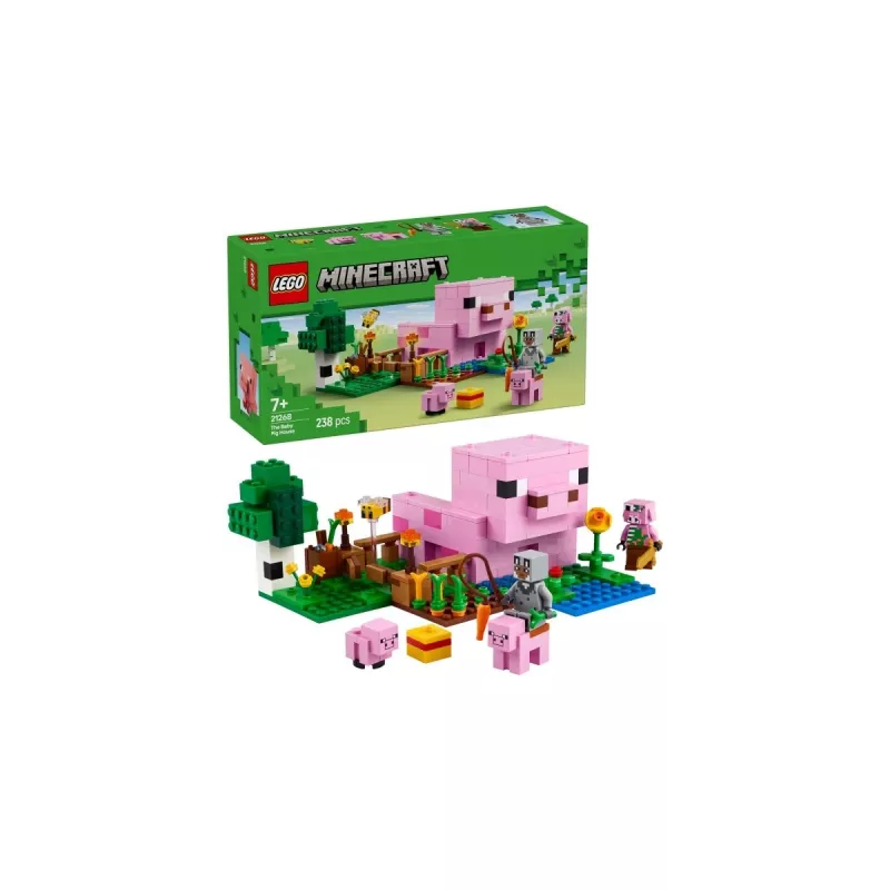 LEGO MINECRAFT 21268 pikkupossun talo