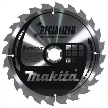 Makita Efficut pyörösahanterä 26 cm 1 kpl