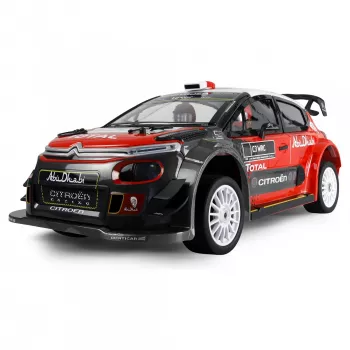 Amewi RC Rallye Citroen CR3 WRC HyperGo 4WD 1:7 RTR musta/punainen (21126)
