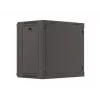 Seinäkiinnitteinen räkki LANBERG WF03-5309-10B, 9U, 500×350×540 mm, maks. kuorma 60 kg, musta