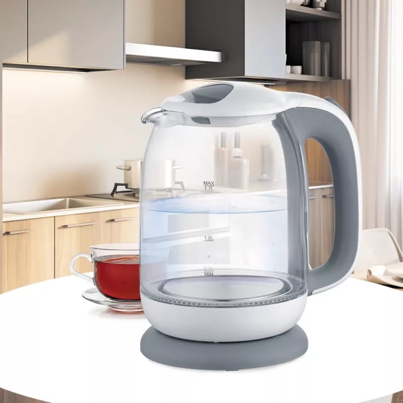 Sähköinen lasivedenkeitin Maestro MR-056-harmaa 1,7 L 2200 W