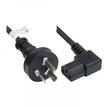 Alcasa P8031-S018 virtajohto musta 1,8 m verkkopistoke Type-I C13-liitin (P8031-S018)