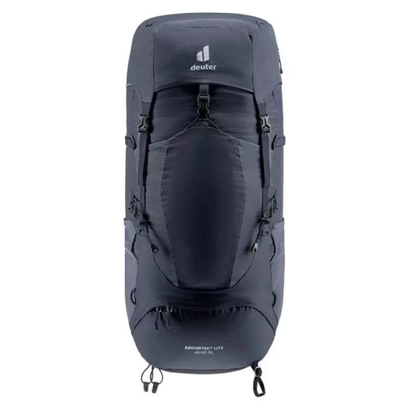 Deuter Aircontact Lite 45+10 SL naisten vaellusreppu musta