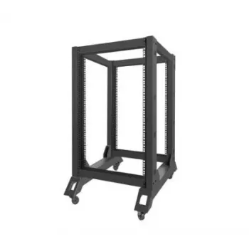 Lanberg Open Rack 19 18u 600x800 musta Lanberg