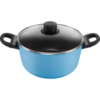Paistinpannu Ballarini Caprera 2H 24 cm, tarttumaton, sininen