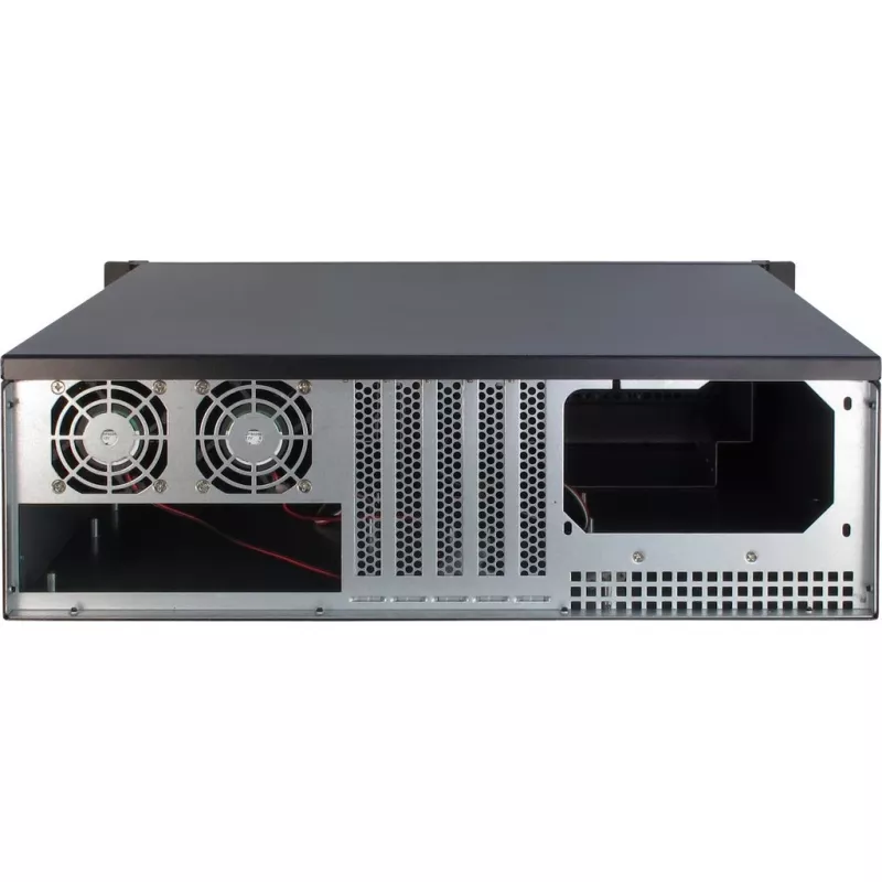 Inter-Tech 3U-3098-S rack musta