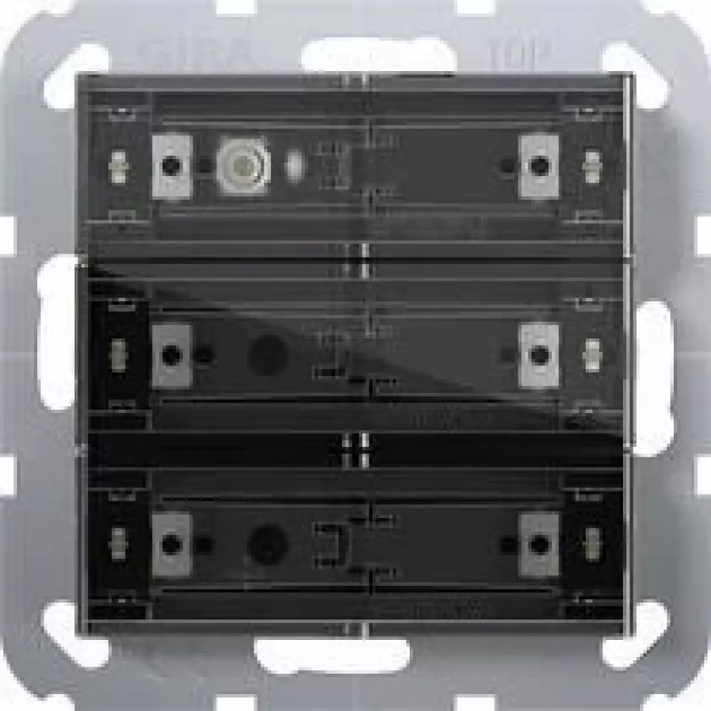 Gira kosketusanturi 4 Komfort 3-osainen KNX, malli 504300