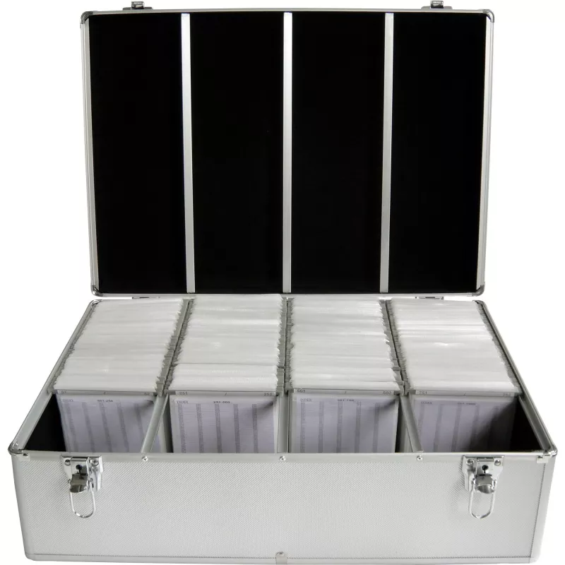 Kotelot MediaRange BOX78 1000 levylle hopea