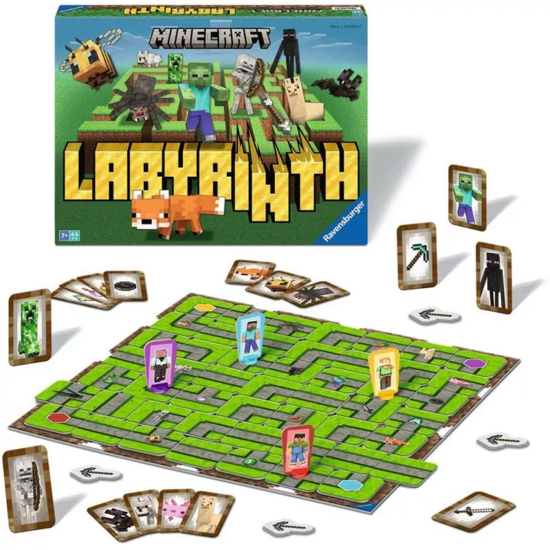 Minecraft Labyrinth, lautapeli