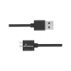 USB-A - Micro-B USB 3.0 lataus- ja synkronointikaapeli MediaRange MRCS239 — 50 cm, 5 Gbit/s, 5 W, musta