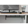 Digitus 19 tuuman laite seinäkiinnike 2U musta