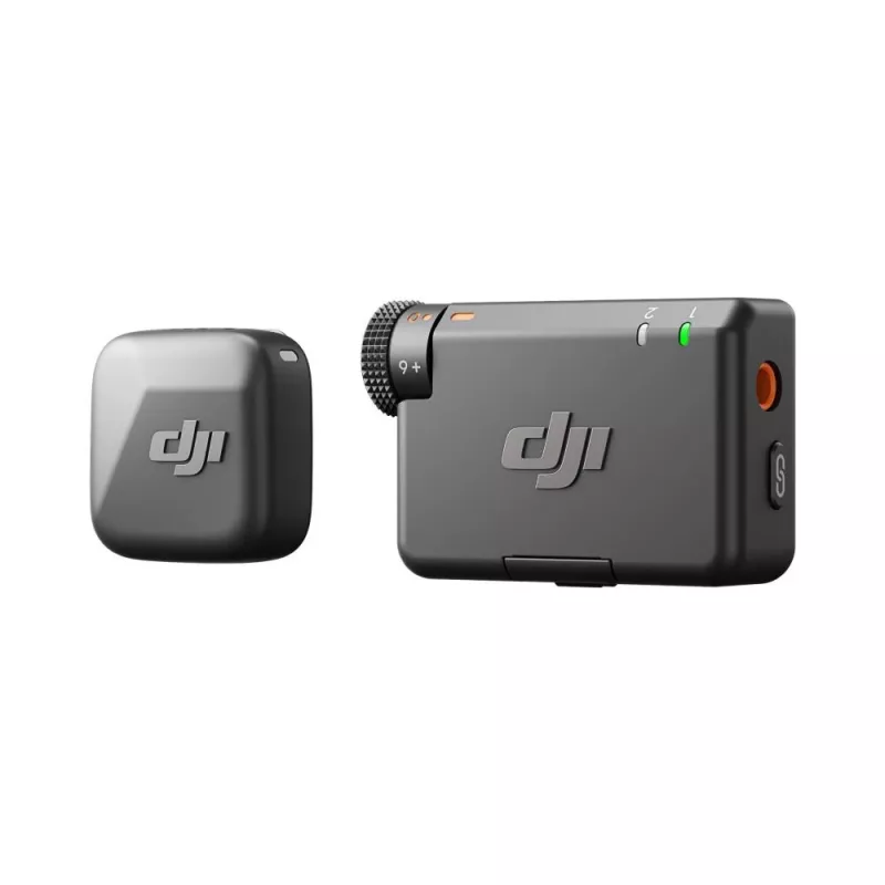 DJI Mic Mini langaton mikrofonijärjestelmä (1 lähetin + 1 vastaanotin), musta