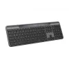 Logitech Signature Slim Solar+ K980 langaton näppäimistö, saksalainen QWERTZ, grafiitti