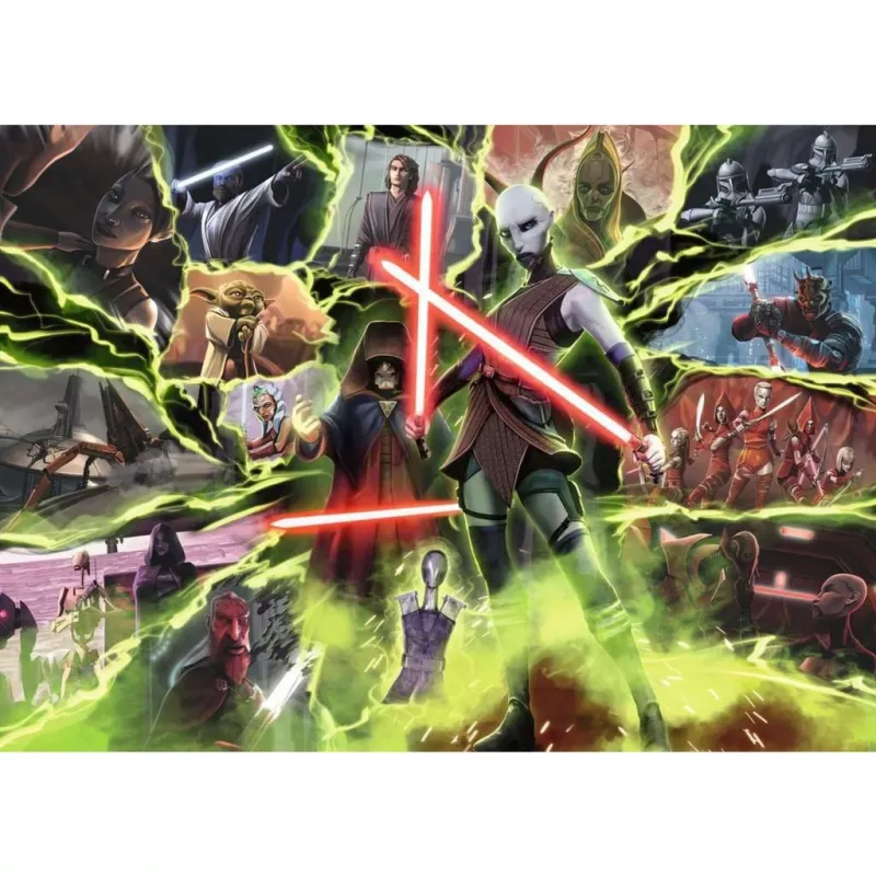 Palapeli Ravensburger Asajj Ventress 1000 palaa