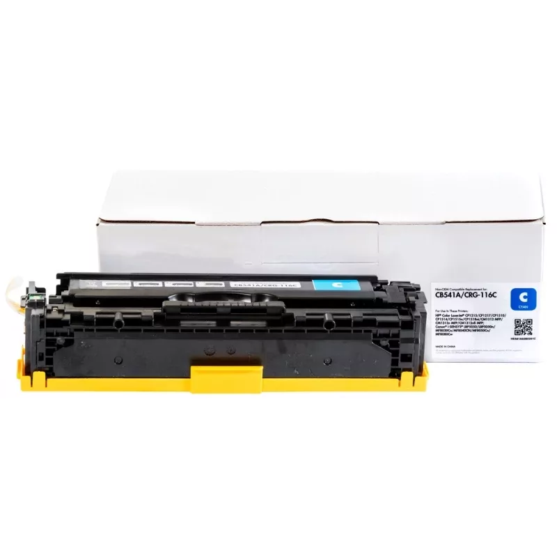 Yhteensopiva Static-Control Hewlett-Packard 125A CB541A/CE321A/CF211A/ Canon CRG716, syaani, 1800 s. IP