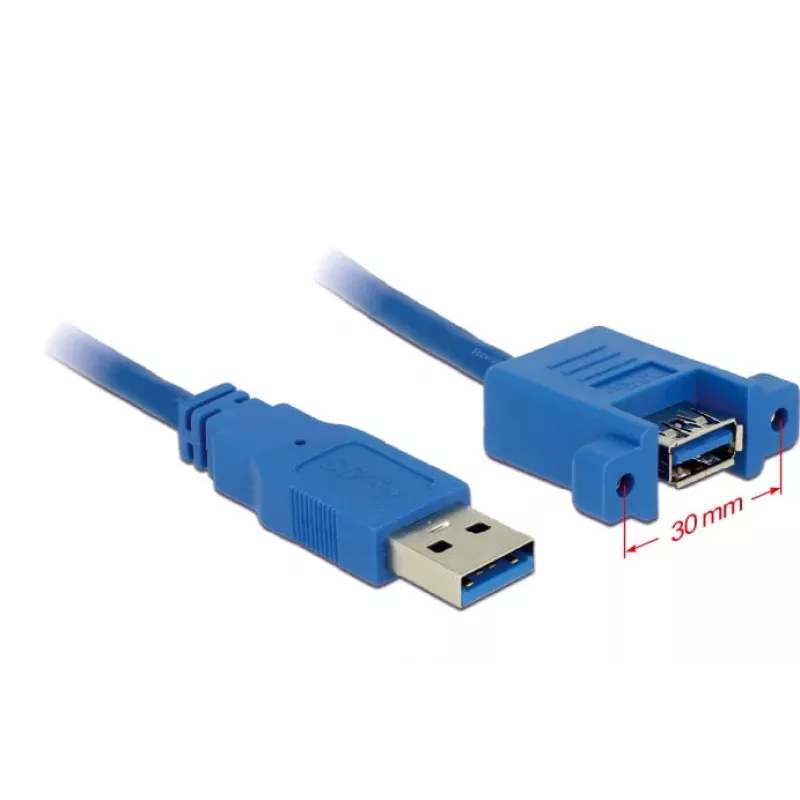 USB-kaapeli DeLOCK USB 3.0 A 1 m 85112
