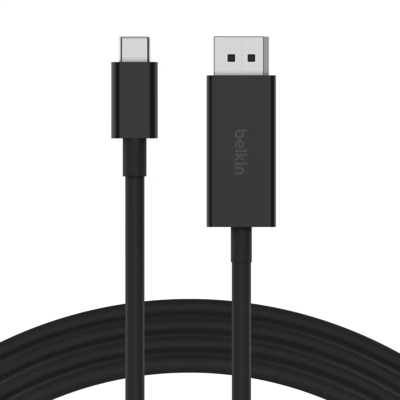 Belkin AVC014bt2MBK 2 m USB Type-C DisplayPort musta
