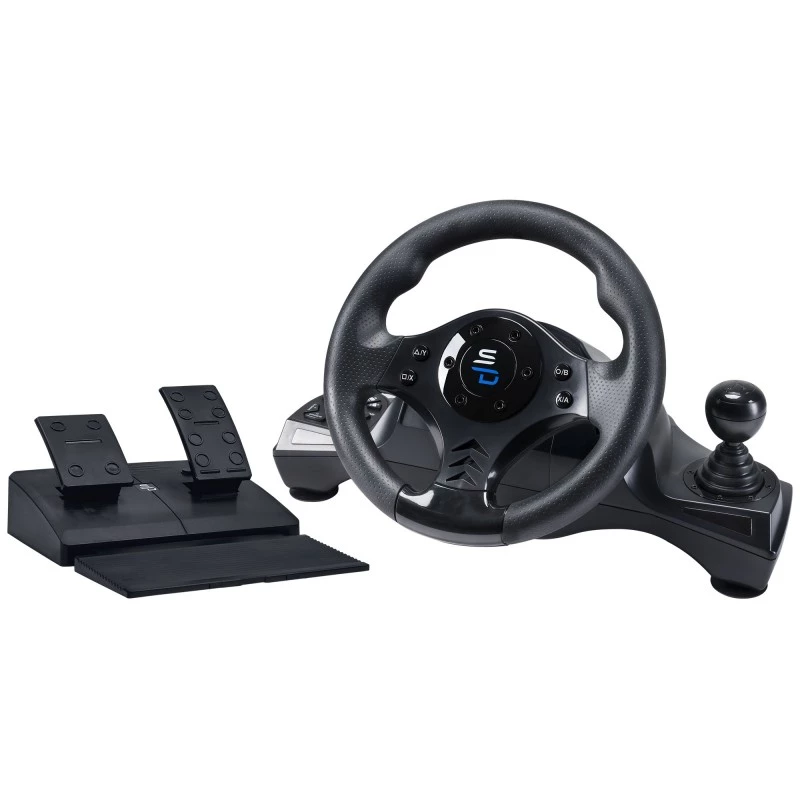 Ratti + polkimet Subsonic SA5156-NG 270° kierto USB musta