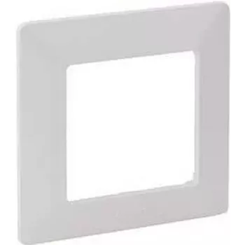 Seinälevykehys Legrand Vlife 754001, 1-osainen, design valkoinen