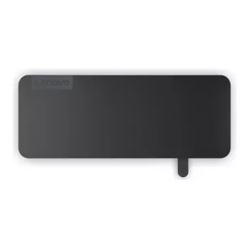 Lenovo 4X11N40212 kannettavan telakointiasema/porttireplikaattori johdollinen USB 3.2 Gen 1 (3.1 Gen 1) Type-C musta