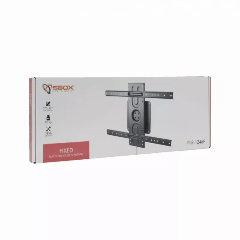 Sbox PLB-1246F kiinteä taulutelevisioteline 37-70 50kg