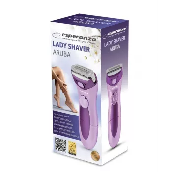 Esperanza EBG003V violetti naisten parranajokone