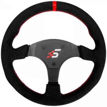 Simagic P-330R Alcantara Wheel 330mm ratin kehä ilman napaa