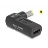 DeLOCK adapteri USB Type-C naaras - HP 4,8 x 1,7 mm uros 90° kulma