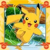 Palapeli Ravensburger Pikachu, Charizard ja Eevee — 147 palaa, 5 vuodesta, 210 × ? mm