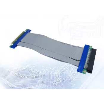 Liitäntäkortti Inter-Tech 88885364 PCIe sininen harmaa