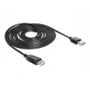 USB-kaapeli DeLOCK EASY-USB 2.0-A 5 m musta
