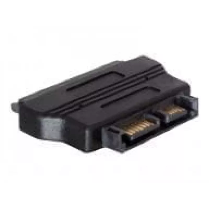 Adapteri SATA SATA 22-pin BM SATA 13-pin M musta DeLOCK
