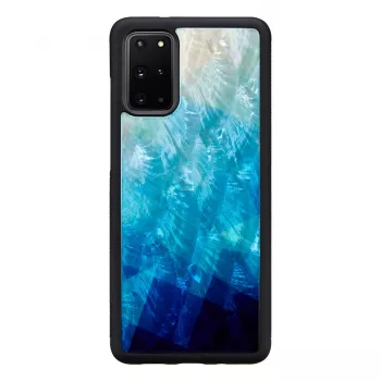iKins suojakotelo Samsung Galaxy S20+:lle — blue lake musta viimeistely