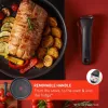 TEFAL kattilasarja, 4-osainen | L7649453 Ingenio Ultimate | 16/18/20 cm | alumiini | musta