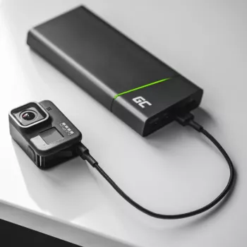 USB-kaapeli Green Cell KABGC19 USB 2.0 2m USB A USB C musta