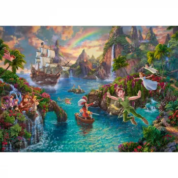 Palapeli Schmidt Spiele Disney Peter Pan 1000 palaa Cartoons