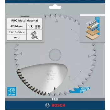 Bosch Multi Material pyörösahanterät