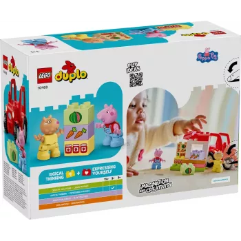 LEGO DUPLO 10468 Peppa Pig traktori ja tori