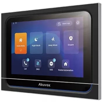 Smart Home -keskusyksikkö Akuvox X933H musta 7 tuuman kosketusnäyttö