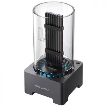 GRAUGEAR G-M2DK-AC-10G muistiaseman telakointiasema USB 3.2 Gen 2 (3.1 Gen 2) Type-C musta (G-M2DK-AC-10G)