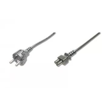 Assmann virtajohto Schuko - C5 M/W 1,2 m H05VV-F3G 0,75 mm² sininen (AK-440115-012-S)