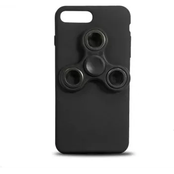 Älypuhelinkotelo Spinner Case Samsung A3 (2017) – musta, kestävä muotoilu