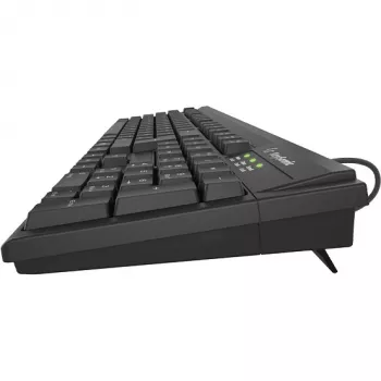 KeySonic KSK-8008U-IP näppäimistö toimisto/etätyö USB musta