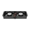 Jäähdytystuuletin Extralink 2 FANS ROOF COOLING UNIT 220V AC musta metalli