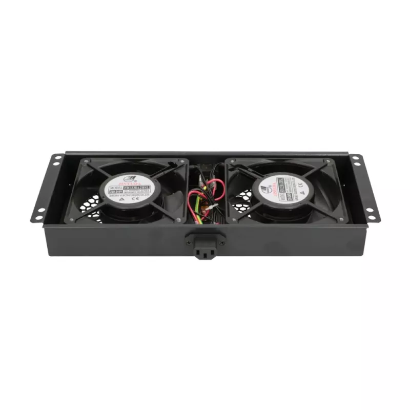 Jäähdytystuuletin Extralink 2 FANS ROOF COOLING UNIT 220V AC musta metalli