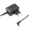 Virtalähde Qoltec 51032 45W sisäkäyttöön musta kannettaviin