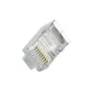 Johdinliitin RJ45 LogiLink MP0022 musta läpinäkyvä