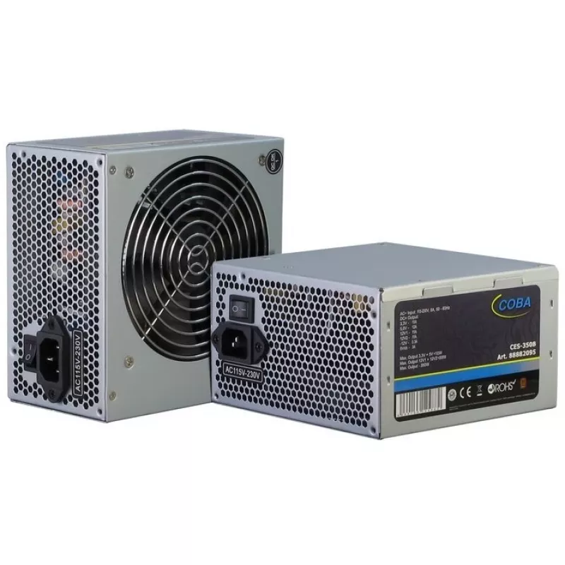 Inter-Tech Coba CES-350B virtalähde 350 W